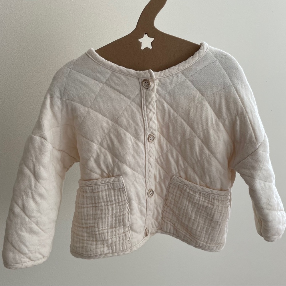 NWOT Cotton Quilted Jacket